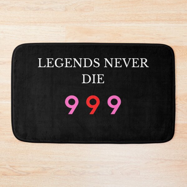Item preview, Quote - 999 legends never die designed and sold by The Full Cart.