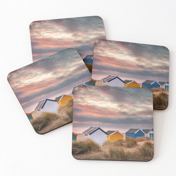 Item preview, Southwold beach huts at sunrise designed and sold by dp-images.