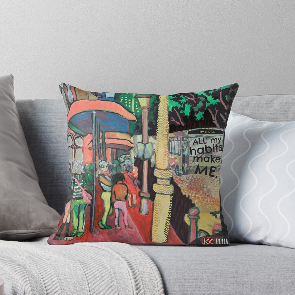 Item preview, Throw Pillow designed and sold by KC-Hill.