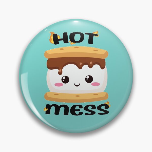 Item preview, Funny Kawaii S'mores Hot Mess designed and sold by my-sanity.