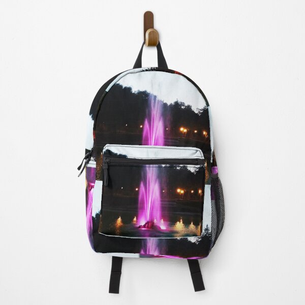Item preview, Colorful fountain at night designed and sold by helenkaiy.