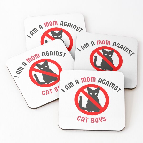 Item preview, I Am A Mom Against Cat Boys designed and sold by casualism.