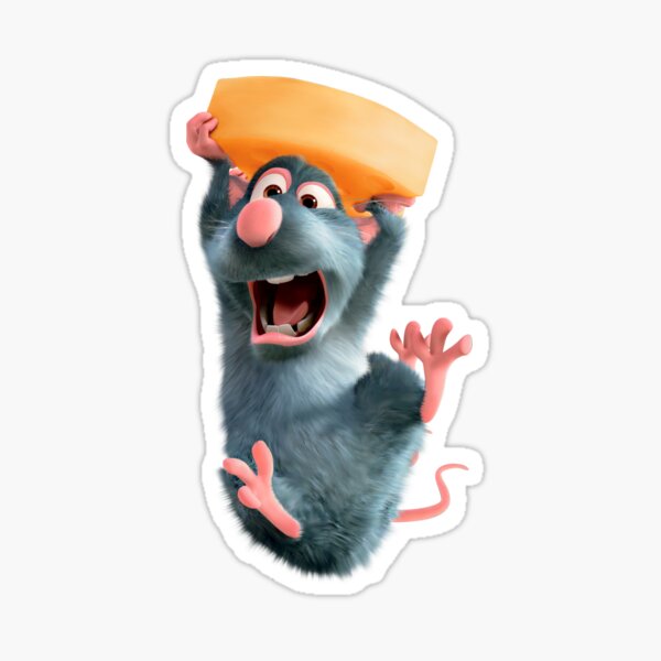 souris et fromage Sticker