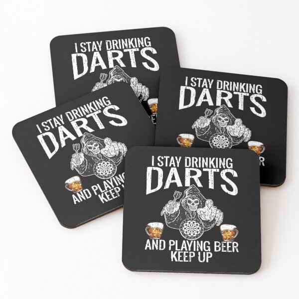 Item preview, Funny Distressed Retro Vintage Darts and Drinking designed and sold by jcorres.