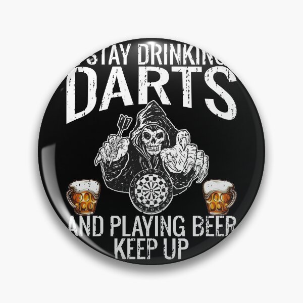 Item preview, Funny Distressed Retro Vintage Darts and Drinking designed and sold by jcorres.