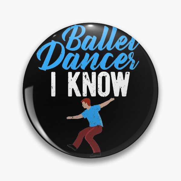 Item preview, Distressed Retro Vintage Male Ballet Dancer designed and sold by jcorres.