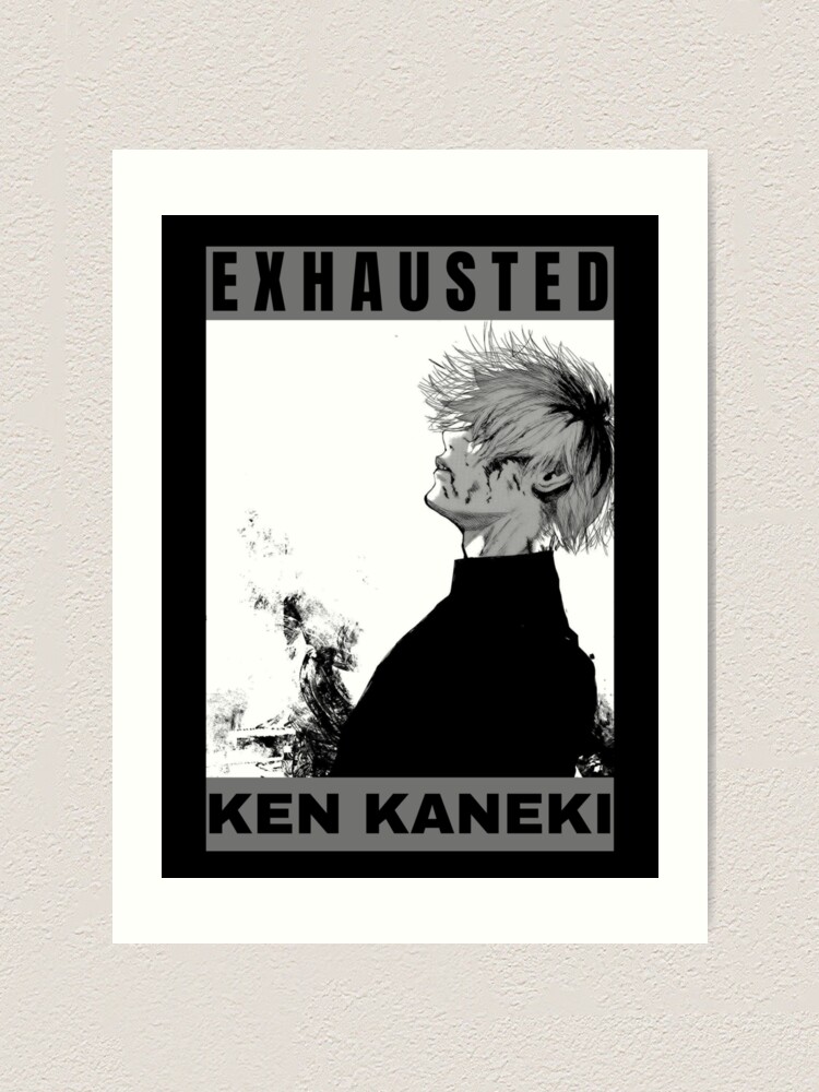 Kaneki Ken Manga Panel Art Print By Narcocynic Redbubble