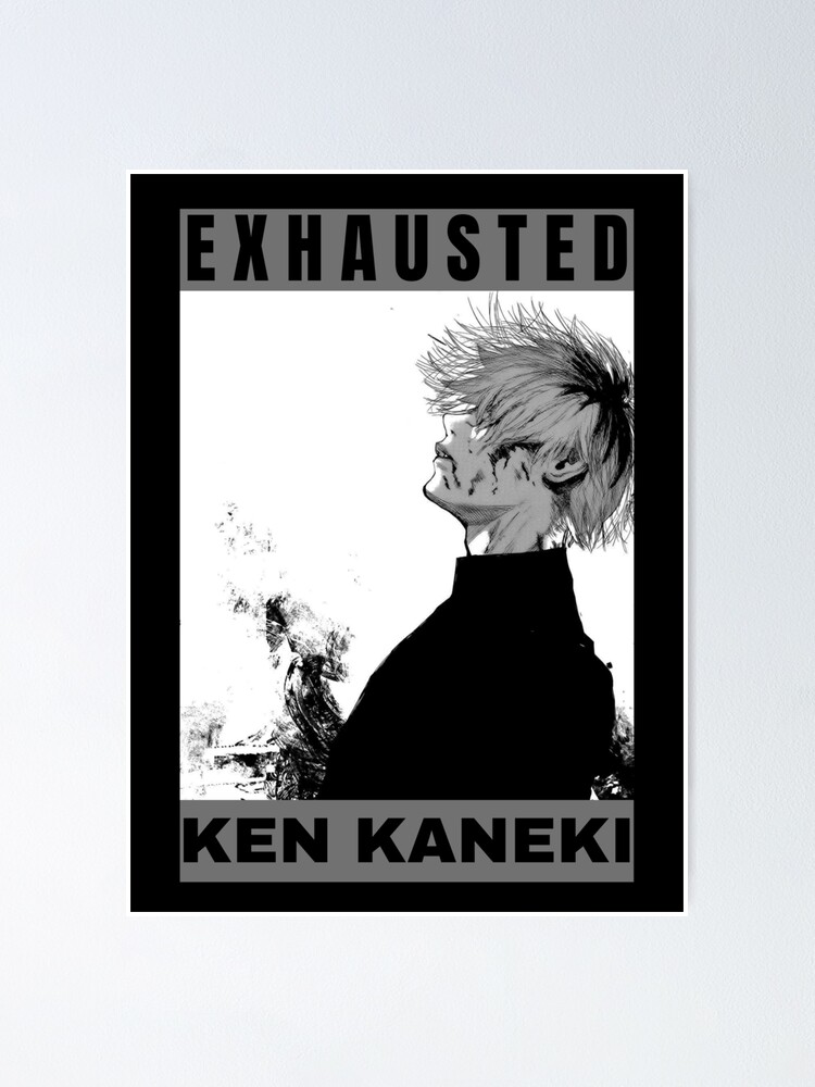 Kaneki Ken Manga Panel Poster By Narcocynic Redbubble