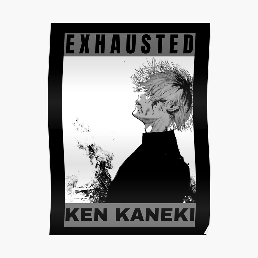 Kaneki Ken Manga Panel Sticker By Narcocynic Redbubble
