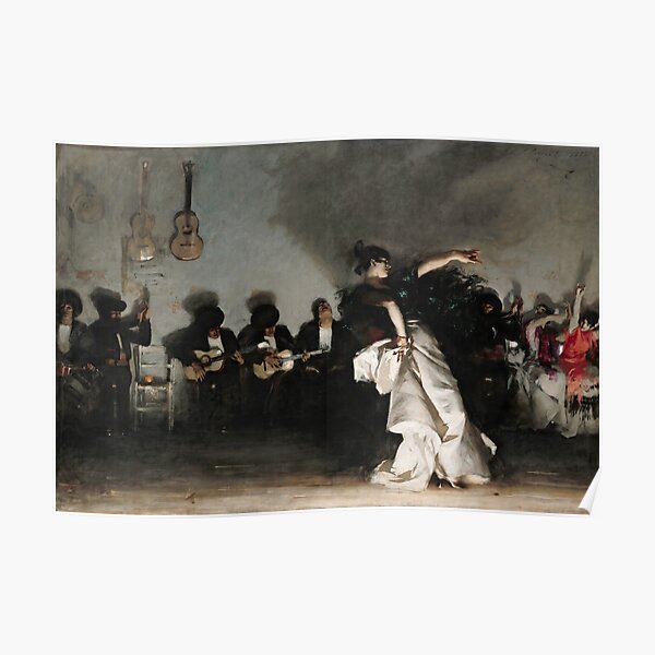 John Singer Sargent - El Jaleo (1882) Poster