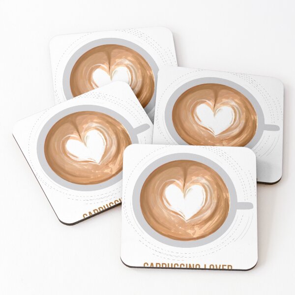 Item preview, cappuccino lover designed and sold by Wordoncloth.