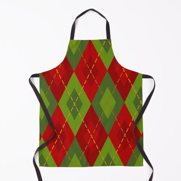 Item preview, Christmas Argyle Repeating Design with Tonal Reds and Greens designed and sold by Sheila Pressley.
