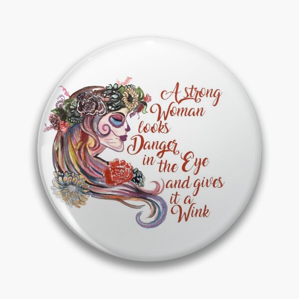 Item preview, Colorful Sugar Skull Watercolor Camila Santa Muerte Girl with Saying Día De Los Muertos Gifts | Day of the Dead | Halloween designed and sold by MiscelChr.