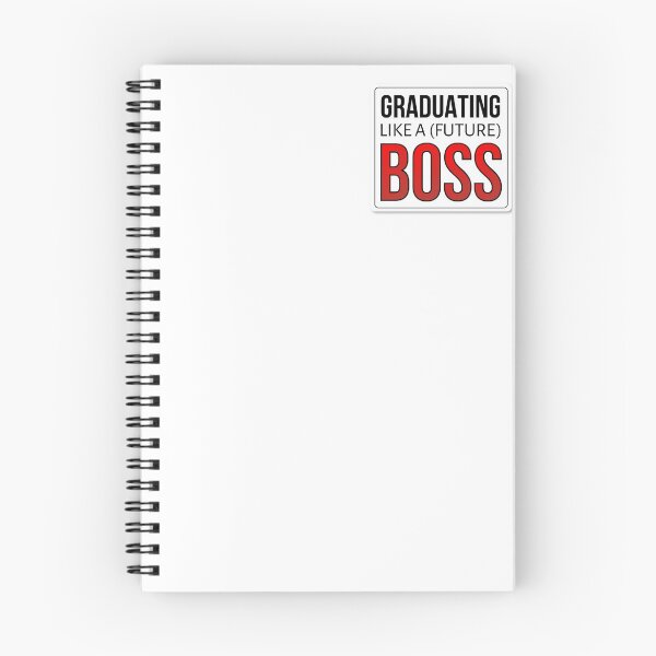 Item preview, graduating like a future boss designed and sold by Wordoncloth.