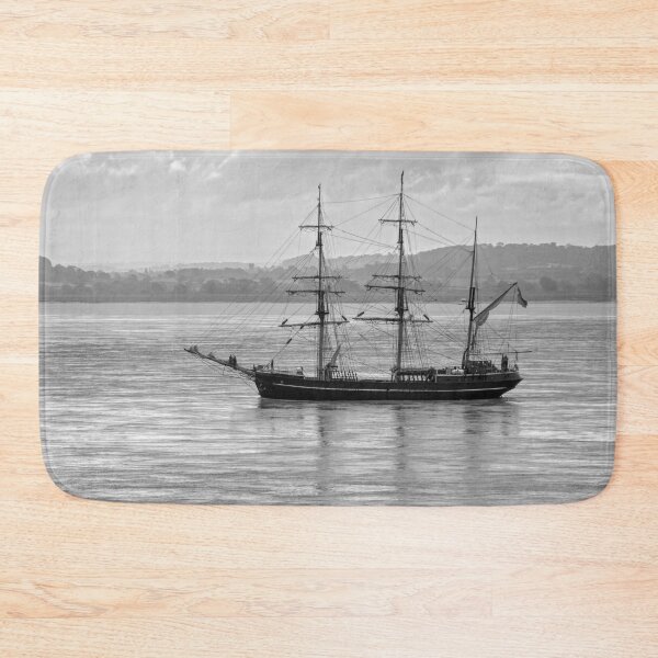 Item preview, Tall Ship - Kaskelot - Black and White designed and sold by Steve H Clark.