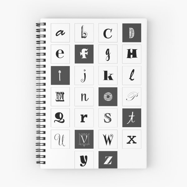 Item preview, Alphabet Print designed and sold by NordicStudio.