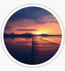 Sunset Sticker