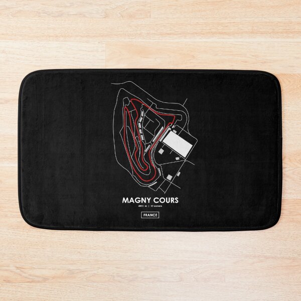 Item preview, MAGNY COURS - FRANCE TRACK MAP 2.0 RED designed and sold by andreanastasio.
