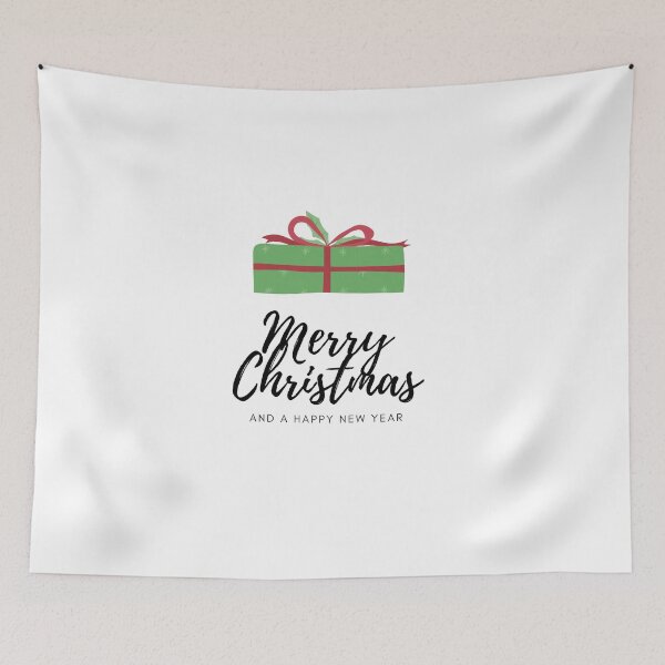 Item preview, Merry Christmas and a Happy New Year Green Gift designed and sold by BohoMoon.