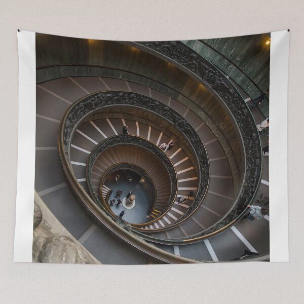 Item preview, The stairs of the Vatican Museum designed and sold by mitzobs.