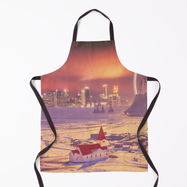 Item preview, Singapore in the snow, surreal dreamscape designed and sold by Mauswohn.