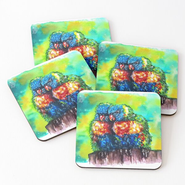 Item preview, Rainbow Lorikeets designed and sold by ncbennett.