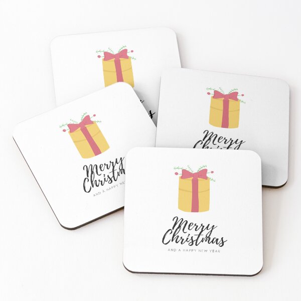 Item preview, Merry Christmas and a Happy New Year Yellow Gift designed and sold by BohoMoon.
