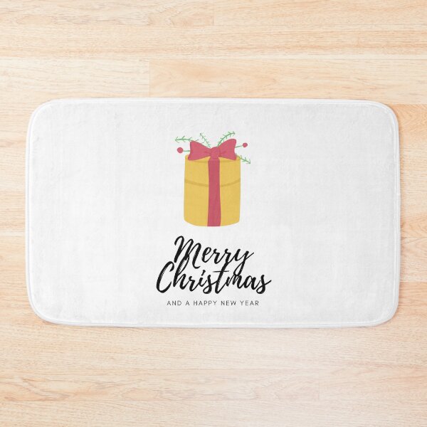 Item preview, Merry Christmas and a Happy New Year Yellow Gift designed and sold by BohoMoon.