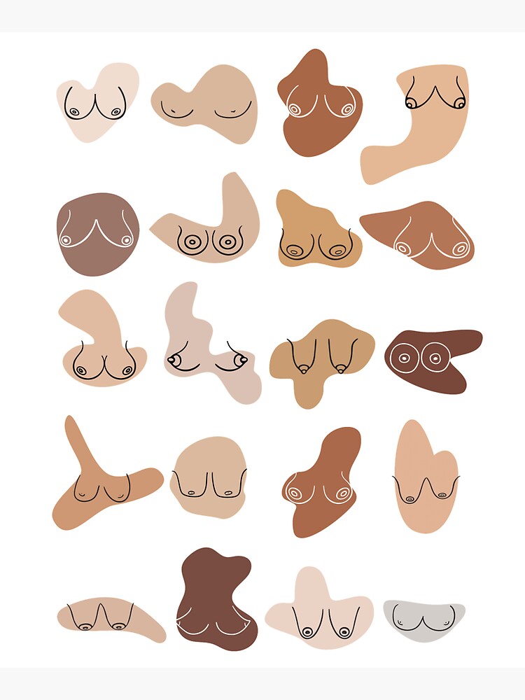 Thumbnail 5 von 5, Stofftasche, Boob Art, Boho Woman Art 2 designt und verkauft von MMonroeStudio.