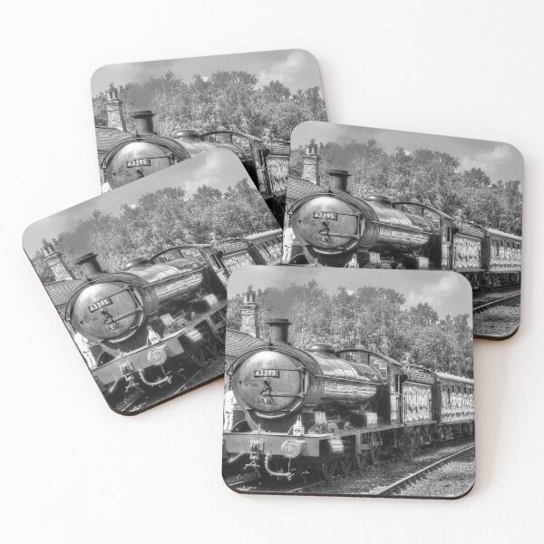 Item preview, Q6 Class Locomotive - Black and White designed and sold by Steve H Clark.