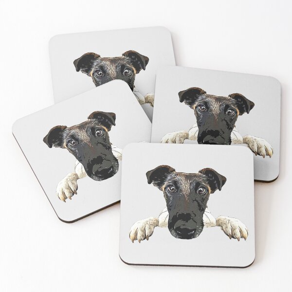 Item preview, Fox Terrier Smooth Coated designed and sold by ElegantCat.
