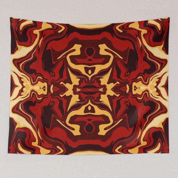 Item preview, Fluid art mixture. Abstract liquid background with mixing colors designed and sold by moustafakhalil.