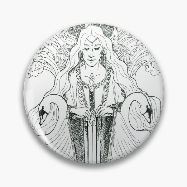 Item preview, Vivianne or the Lady of the Lake designed and sold by ArtOfClem.