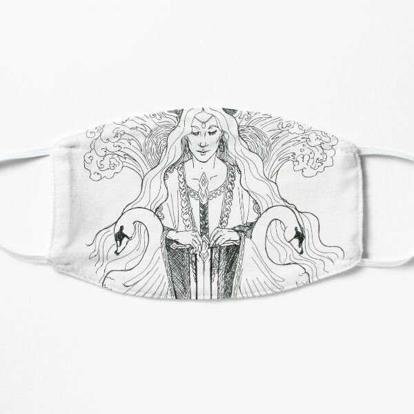 Vivianne ou la Dame du lac Masque sans plis