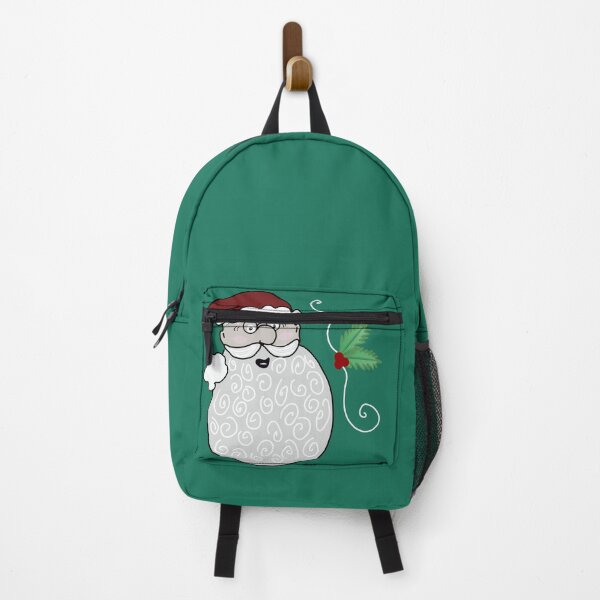 Item preview, Cool funny traditional Santa Claus. With holly designed and sold by Joie-et-Poesie.