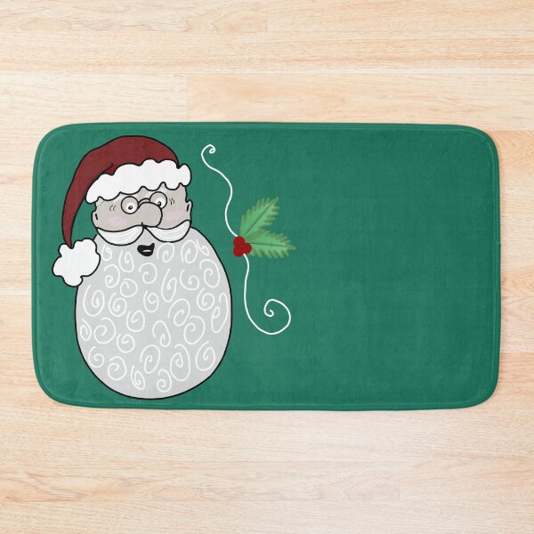 Item preview, Cool funny traditional Santa Claus. With holly designed and sold by Joie-et-Poesie.