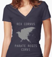 Parat Regis Corvi Shirt mit V-Ausschnitt