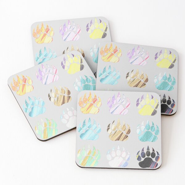 Item preview, Evolution Paws (pastel) designed and sold by 8-Bit-Wonder.