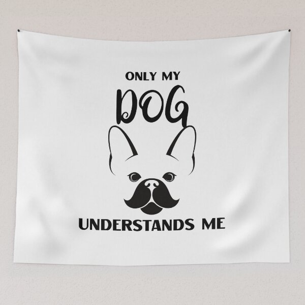 Item preview, Only My Dog Understands Me French Bulldog designed and sold by AutumnVibeShop.