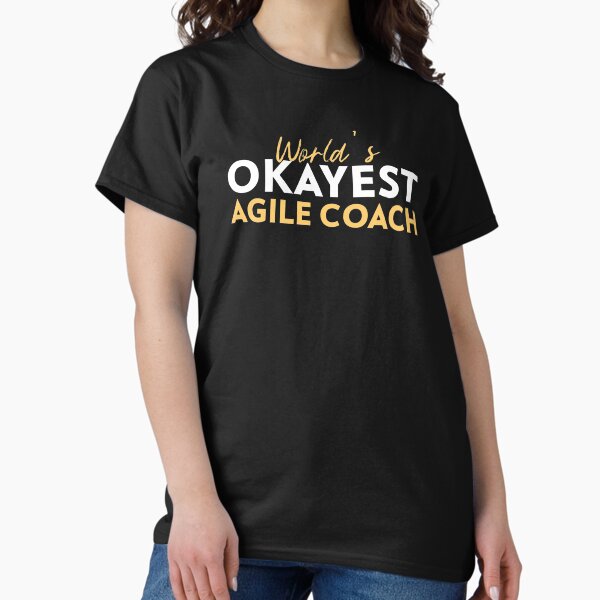 Item preview, "World's okayest Agile Coach" designed and sold by Salma Satya & Co.