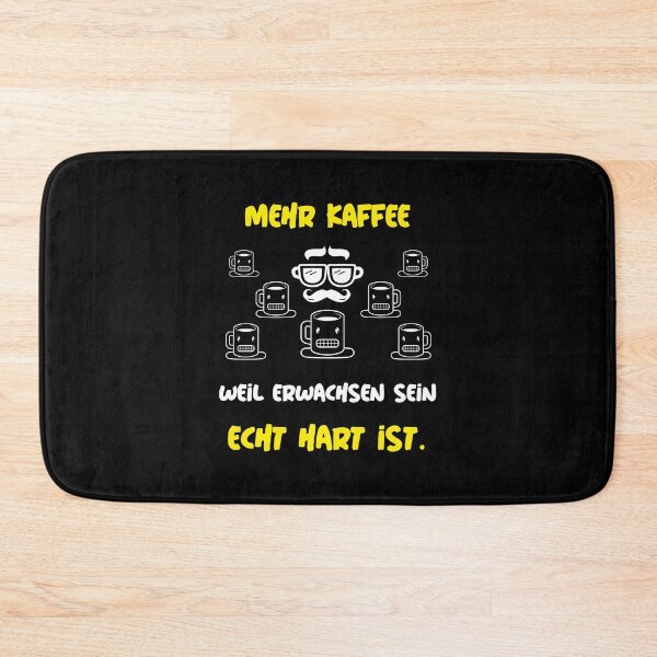 Item preview, More coffee, it's really tough being an adult. designed and sold by Bodino.