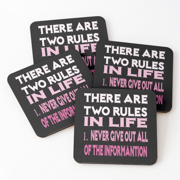 Item preview,  there are two rules in your life  designed and sold by ibrastore.