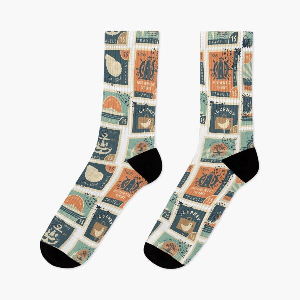Artikelvorschau, Fancy Post Stamp Pattern entworfen und verkauft von stylebytara.