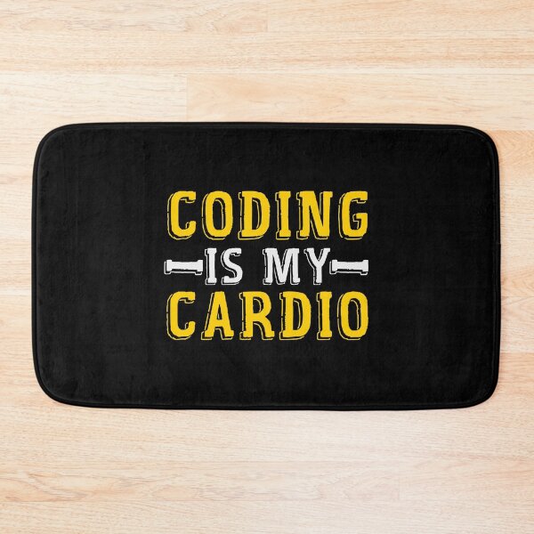 Item preview, Coding is my cardio designed and sold by ElBeDesigns.
