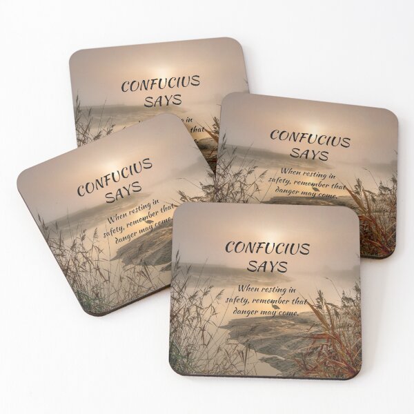Item preview, Confucius Says Beware of Danger designed and sold by starshiporion.