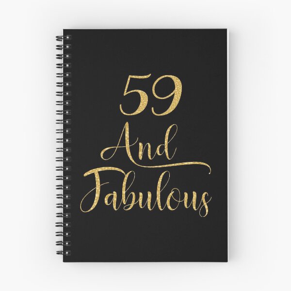 Item preview, Women 59 Years Old And Fabulous 59th Birthday Party graphic designed and sold by Grabitees.