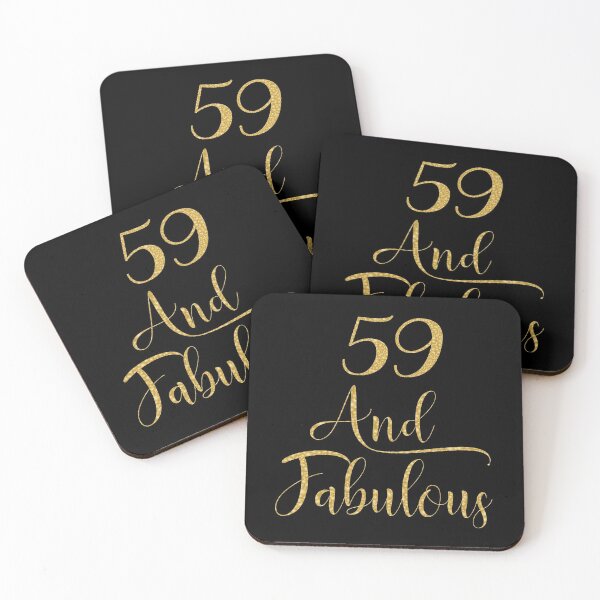 Item preview, Women 59 Years Old And Fabulous 59th Birthday Party graphic designed and sold by Grabitees.
