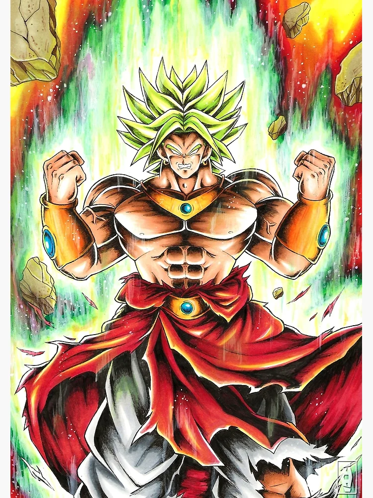 Dragon Ball Z: Broly- The Lengedary Super Saiyajin- Polaroid / Minimalist  Poster en 2023