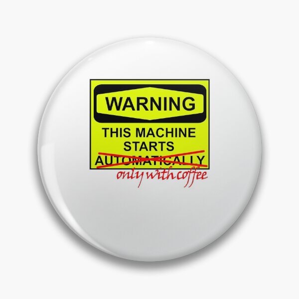 Artikelvorschau, Warning This Machine entworfen und verkauft von frankuffmann.