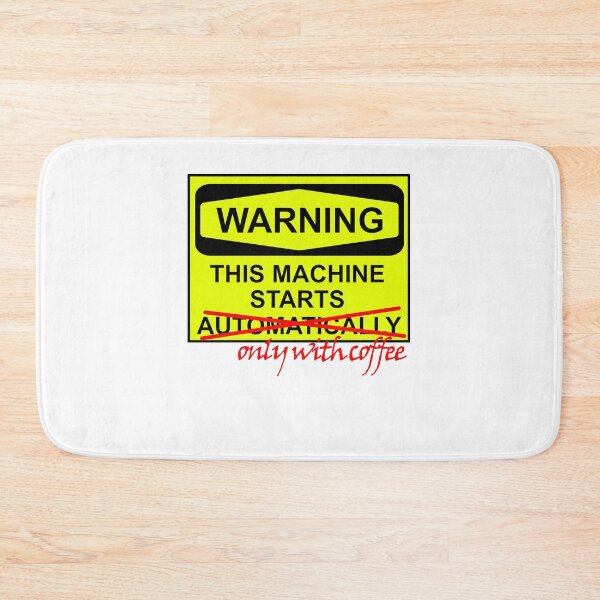 Artikelvorschau, Warning This Machine entworfen und verkauft von frankuffmann.